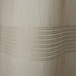 Voilage (140 X 240 Cm) Mia Beige 3 Voilage (140 X 240 Cm) Mia Beige -Eminza voilage effet lin bande ajoure 8 oeillets mtal argent diam tre intrieur 4 cm 140x240cm mia lin 131029 1690897617