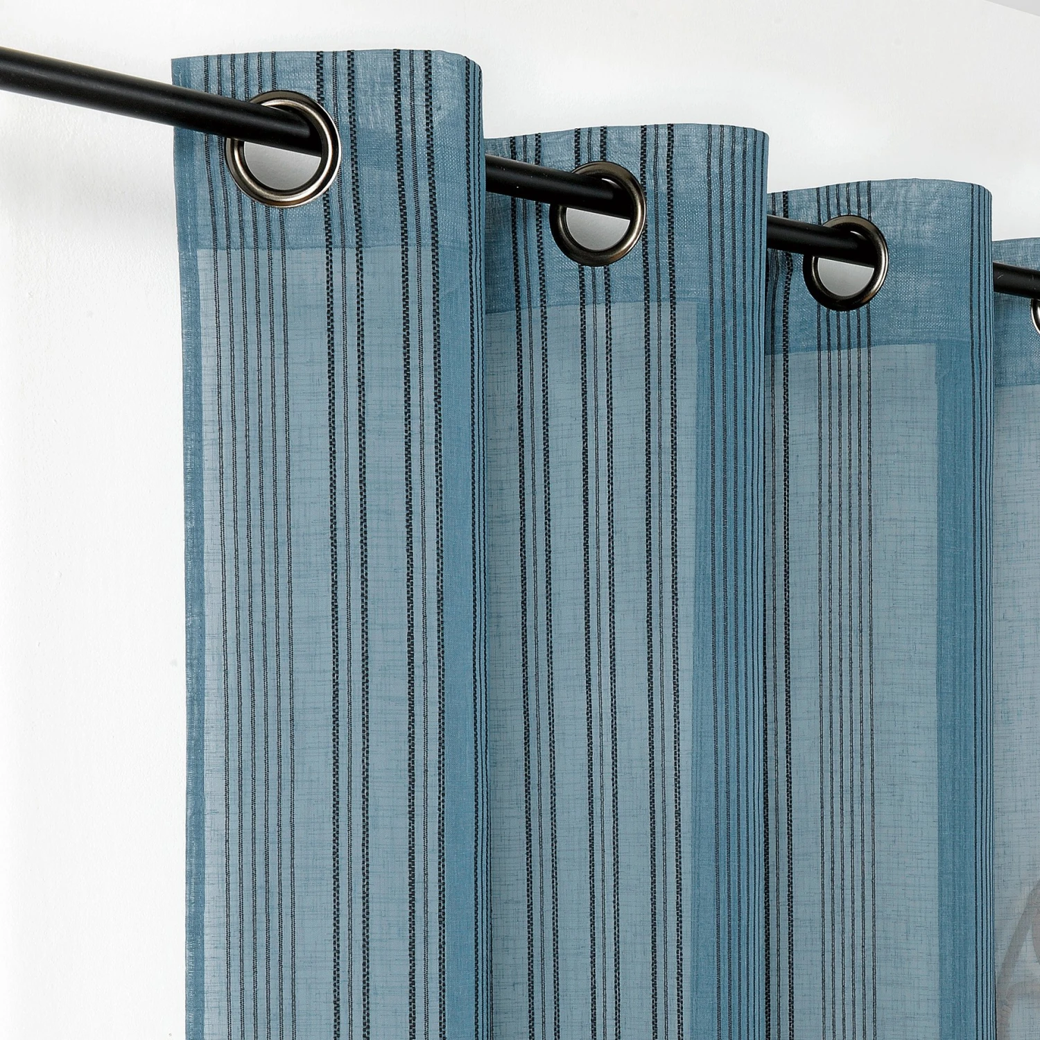 Voilage (140 x 280 cm) Escadi Bleu Voilage (140 X 280 Cm) Escadi Bleu -Eminza voilage escadi 140x260cm 45 bleu 121066 1659534585