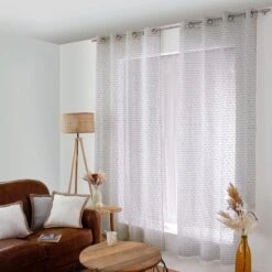 Voilage (140 X 240 Cm) Eva Gris