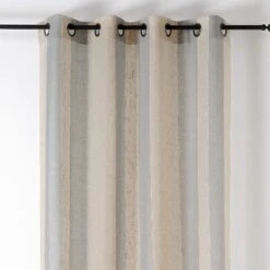 Voilage Lin (140 X 280 Cm) Kansas Gris