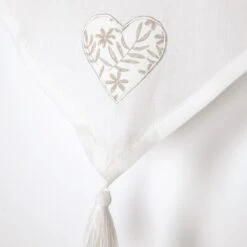 Voilage Vitrage (45 X 60 Cm) Sophie Beige -Eminza voilage vitrage 45 x 60 cm sophie beige 125178 1677856353